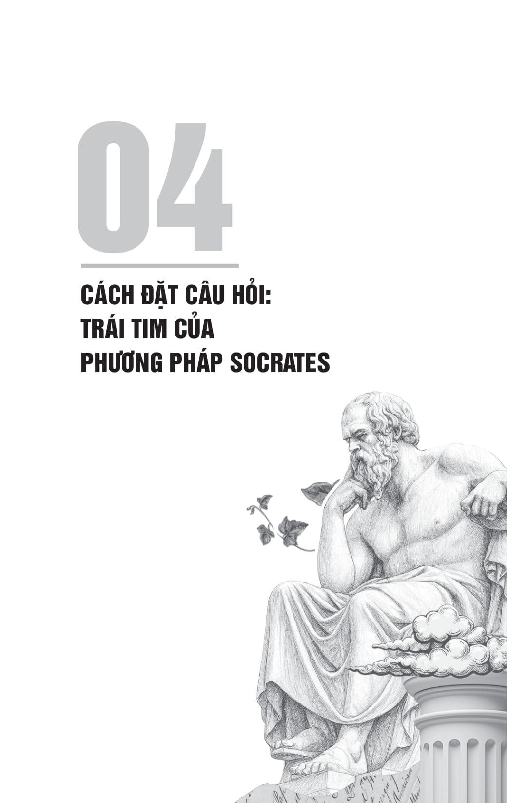 Sách - Phương Pháp Đặt Câu Hỏi Của Socrates - Khai Mở Tư Duy Phản Biện Và Hiểu Biết Sâu Sắc