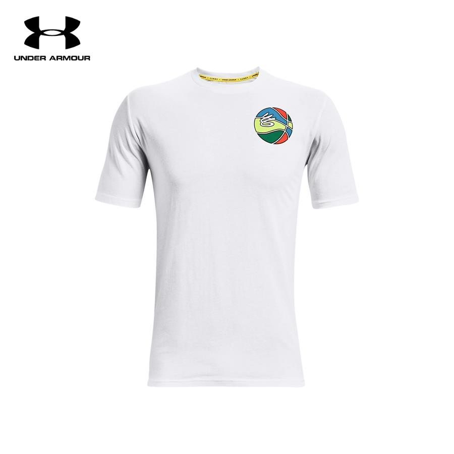 Áo thun tay ngắn bóng rổ nam Under Armour Curry Basketball Graphic - 1366615-100