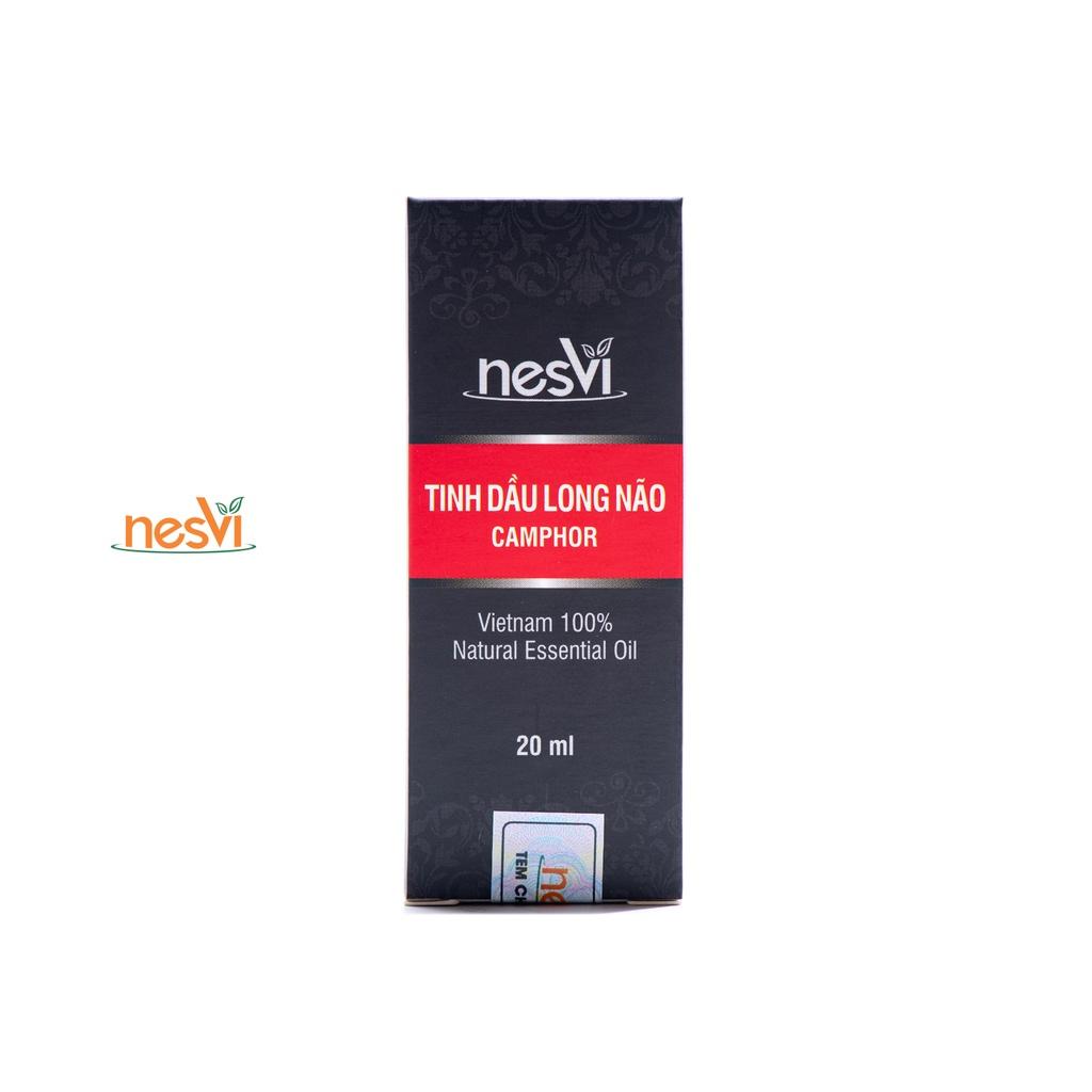 Tinh dầu cây Long Não dùng xoa bóp tốt cho xương khớp lưu thông máu mát lạnh đuổi côn trùng Nesvi 20ml