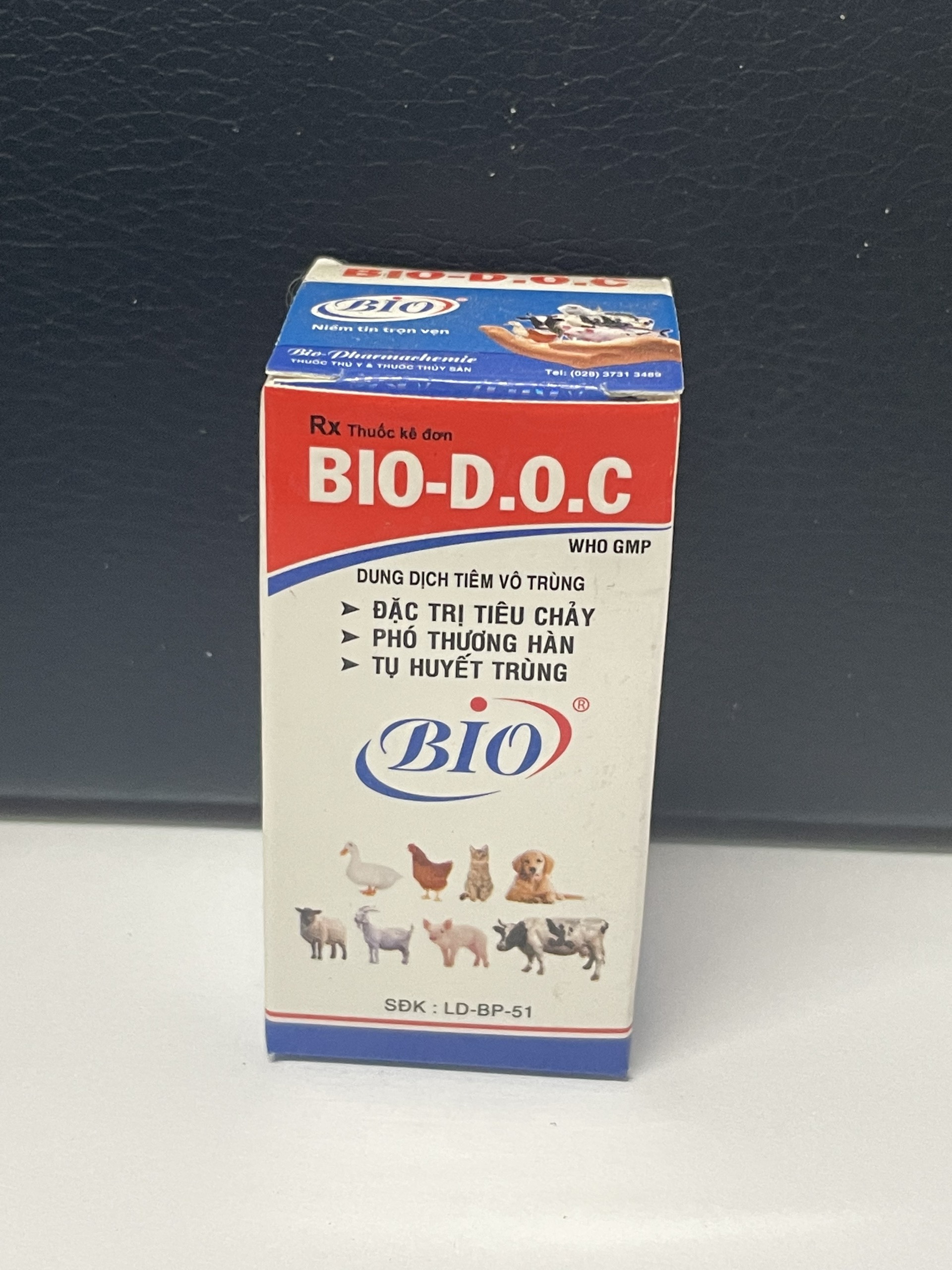 BIO D.O.C 20ML - ĐẶC TR.Ị TIÊU CHẢY, THƯƠNG HÀN, TỤ HUYẾT TRÙNG