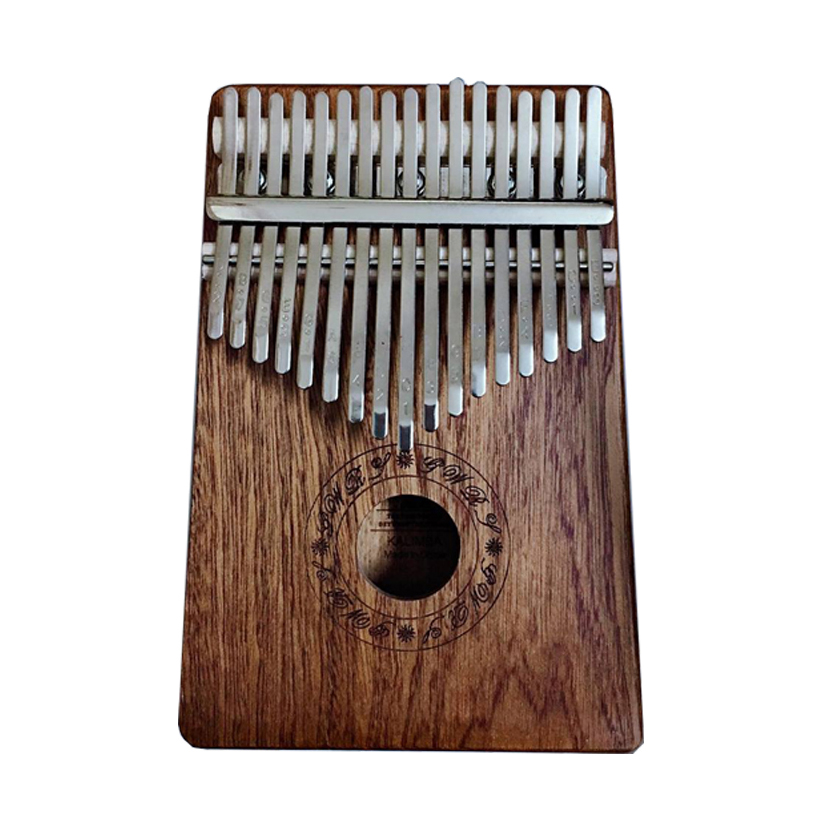 Đàn Kalimba 17 phím Gỗ Khối Chữ Cacao Tặng Kèm Khóa Học Miễn Phí