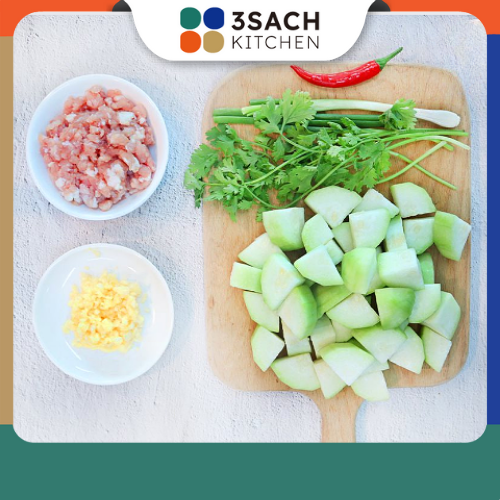Canh Bí Đao Thịt Xay