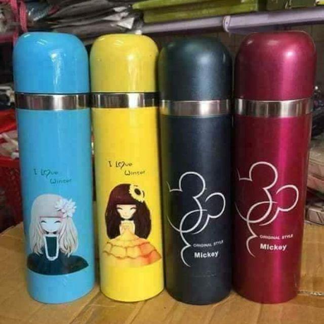 Bình inox 304 giữ nhiệt nóng / lạnh siêu tốt 500ml