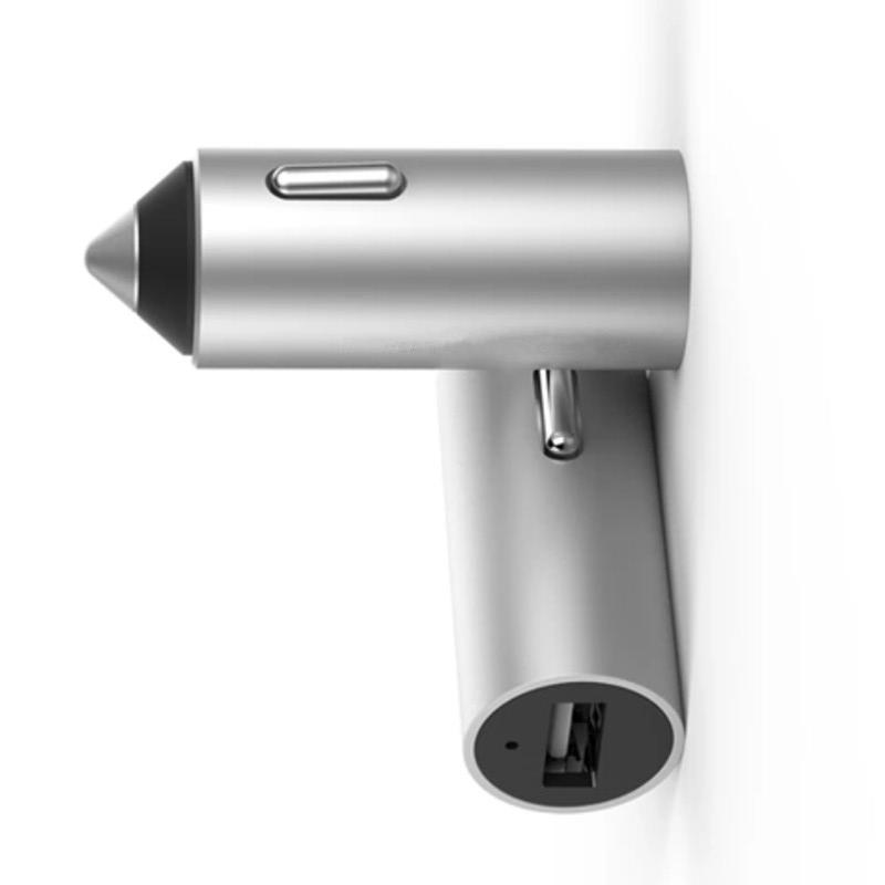 Giá thấp nhất bộ sạc xe hơi hợp kim nhôm một cổng mới 2.4A sạc xe hơi sạc điện thoại xe hơi đạn sạc xe hơi