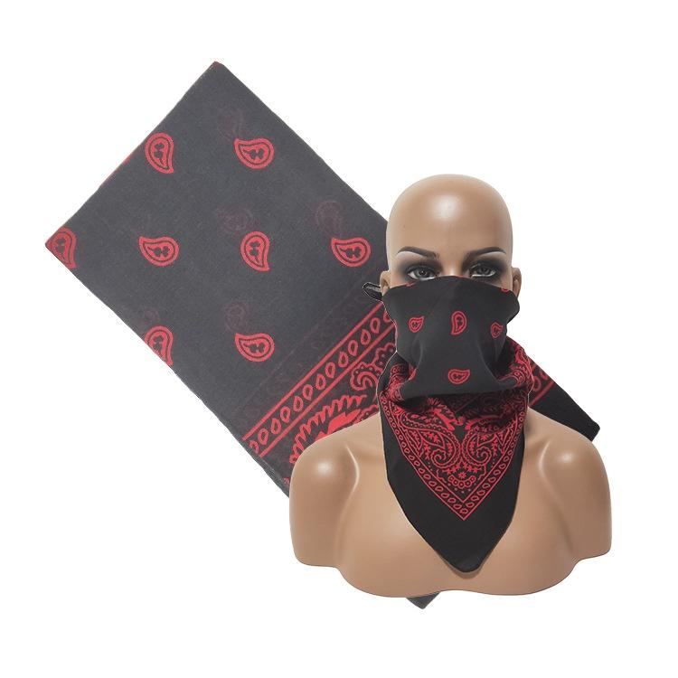 Khăn bandana màu mới kèm móc chain (theo lựa chọn)