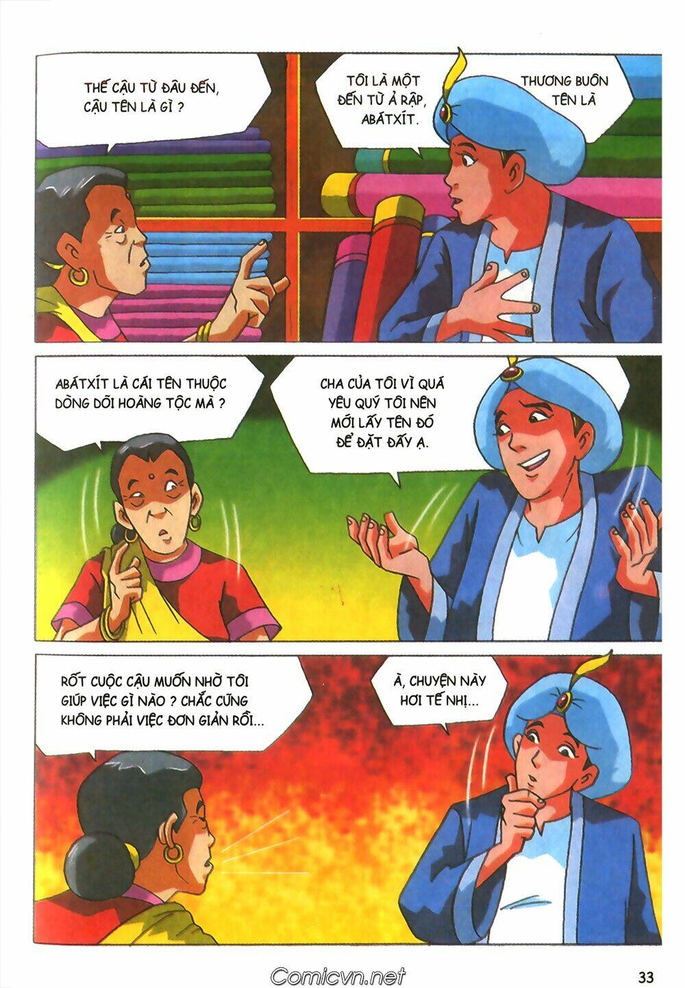 nghìn lẻ một đêm màu chapter 9 32