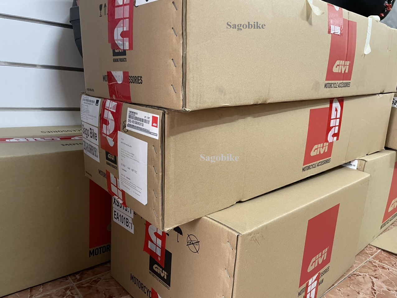 Baga ZR Winner X / Cảng givi ZR Winner X / Winner 150 baga kèm đế M7MNS có đèn, hàng givi chính hãng, mới 100%