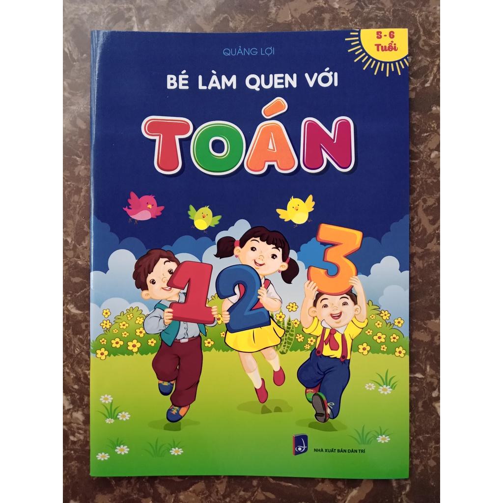 Sách - Bé Tập Làm Quen Với Toán 5 - 6 Tuổi