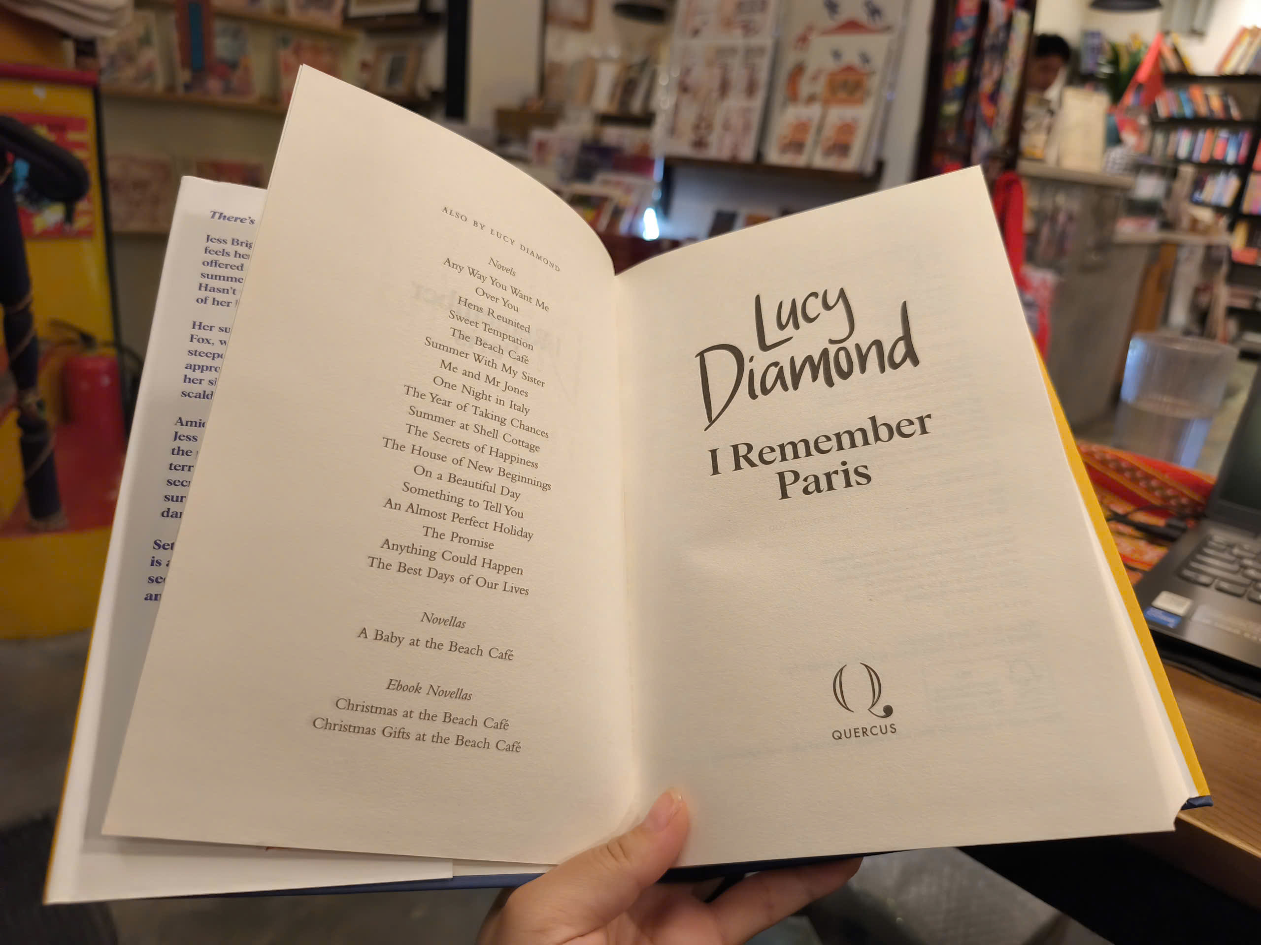 Sách - I Remember Paris by Lucy Diamond | Contemporary Romance Novel / Ngoại văn Nhập khẩu
