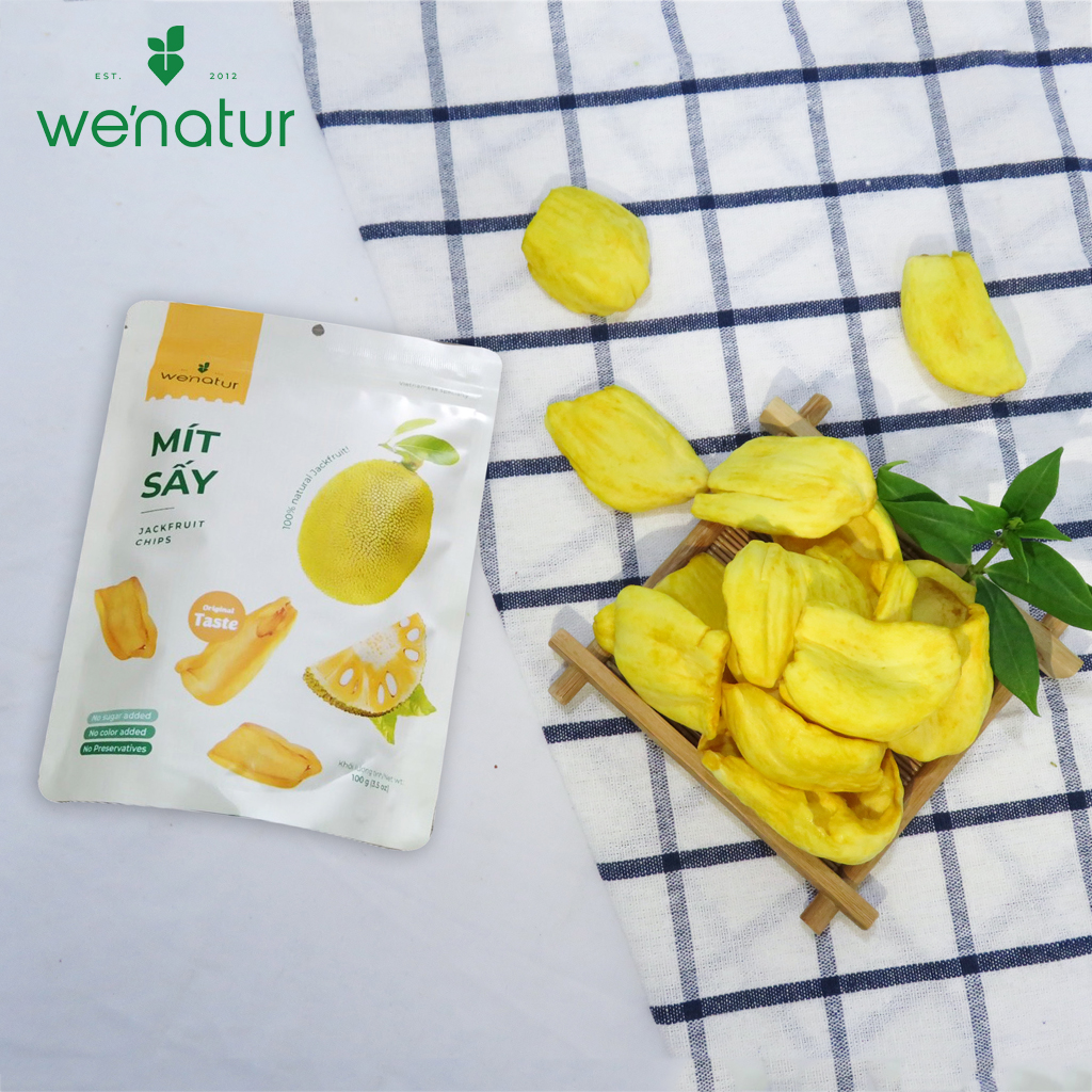 Combo 3 Gói Trái Cây Sấy Giòn we'natur 100g