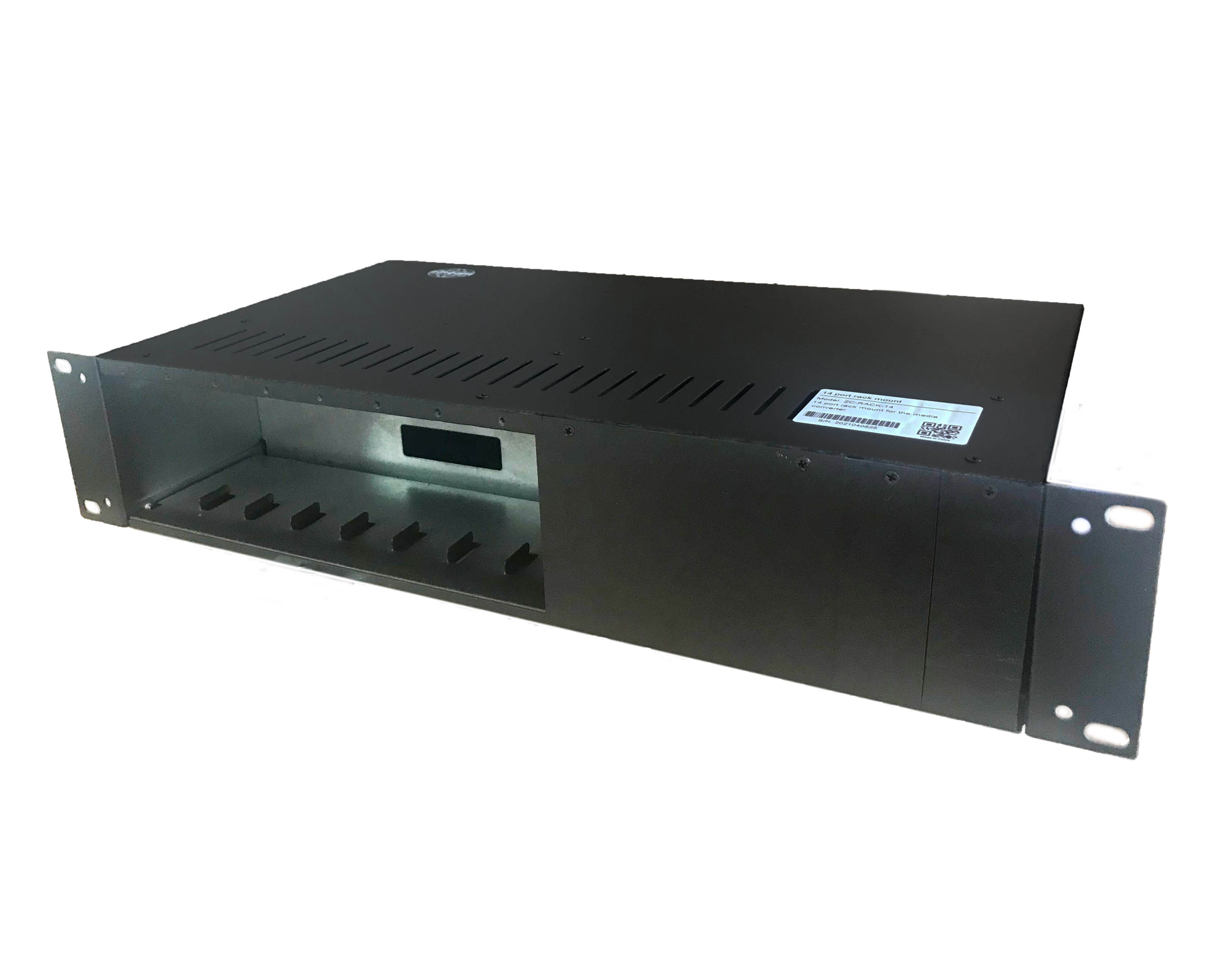 Khung Nguồn tổng 14 khe cắm. Hàng chính hãng ZINCOM. Model: ZC-RACK-14