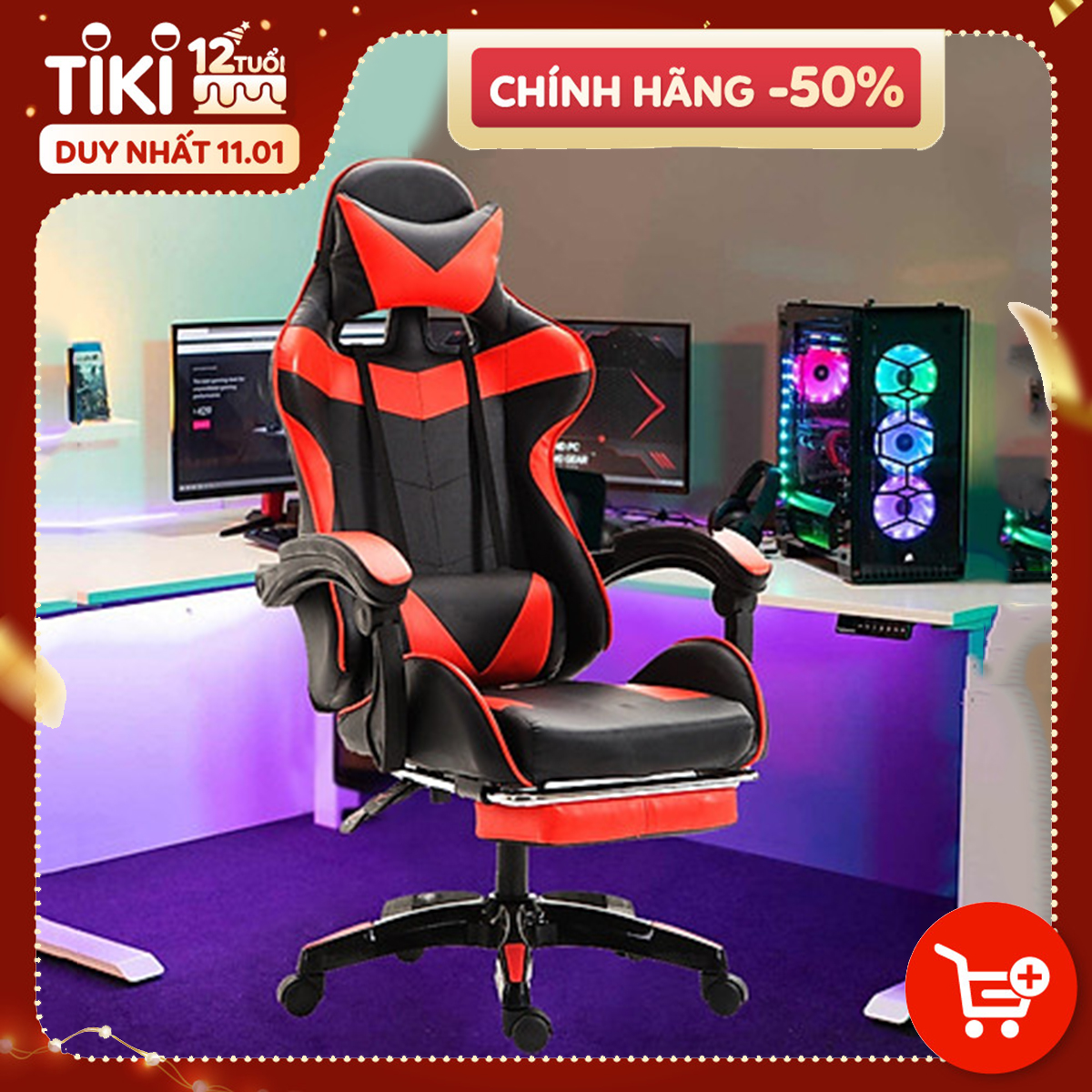 Ghế Gaming, Chơi Game Dày Dặn, Nâng Hạ, Ngả Lưng