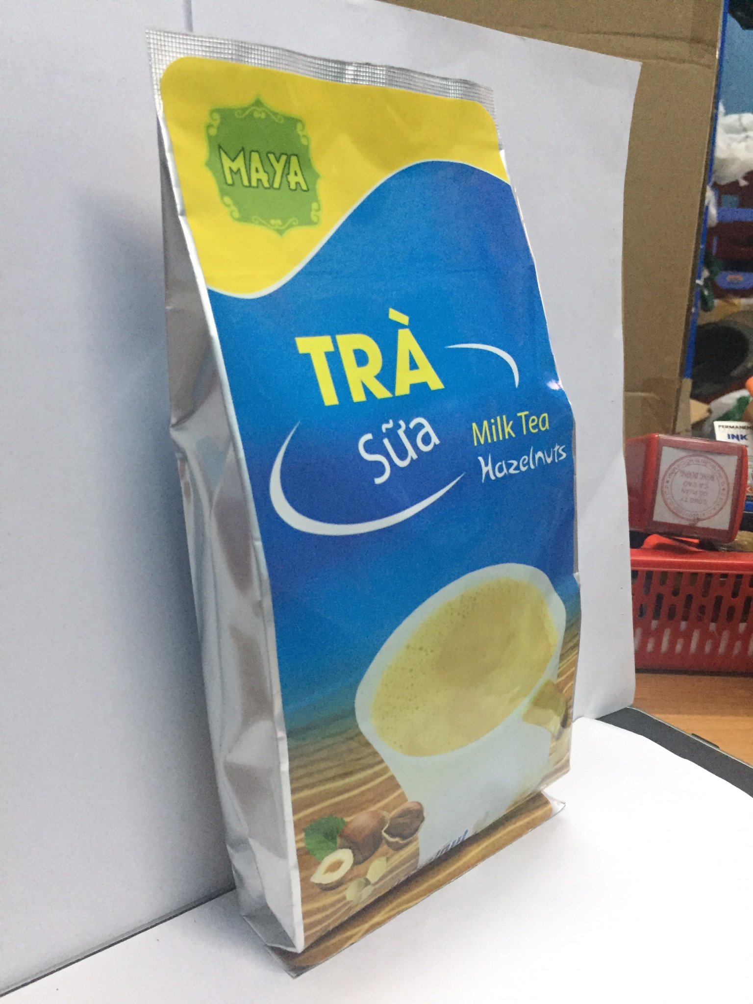 Trà sữa hòa tan Maya Hazelnut (hạt dẻ) - Túi 1kg