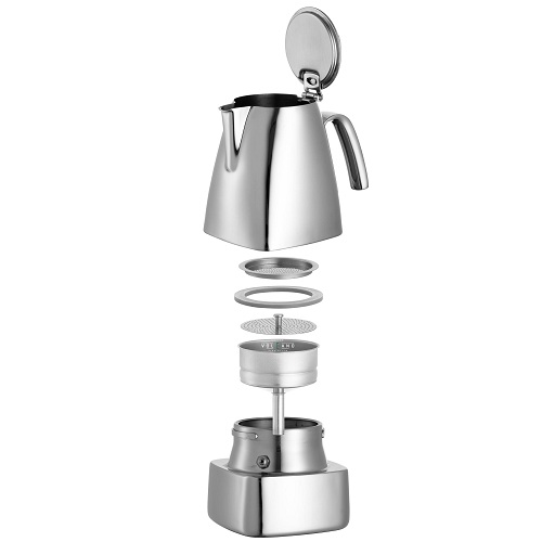 Bình Moka pot Inox 304 Tiamo