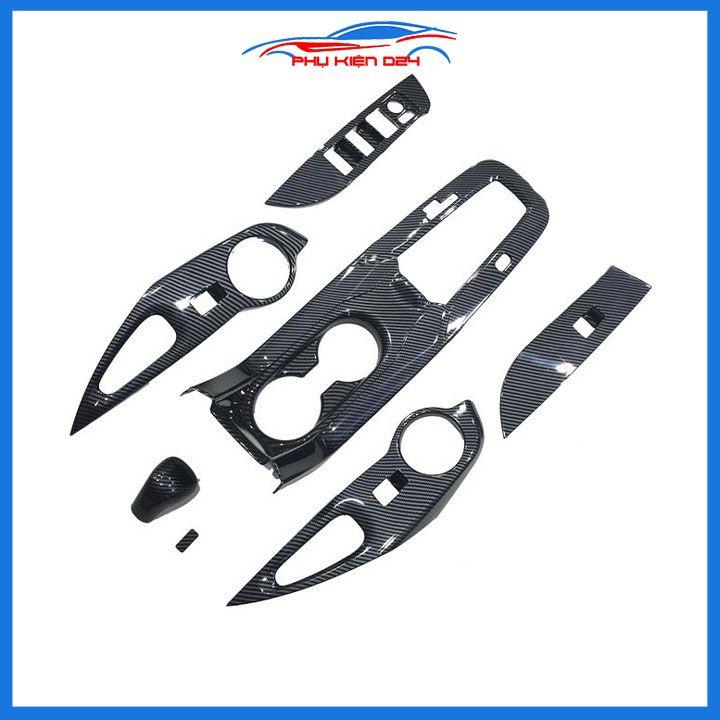 Ốp nội thất Cross 2020-2021-2022 vân Cacbon nhựa ABS bảo vệ chống trầy xước và làm đẹp xe
