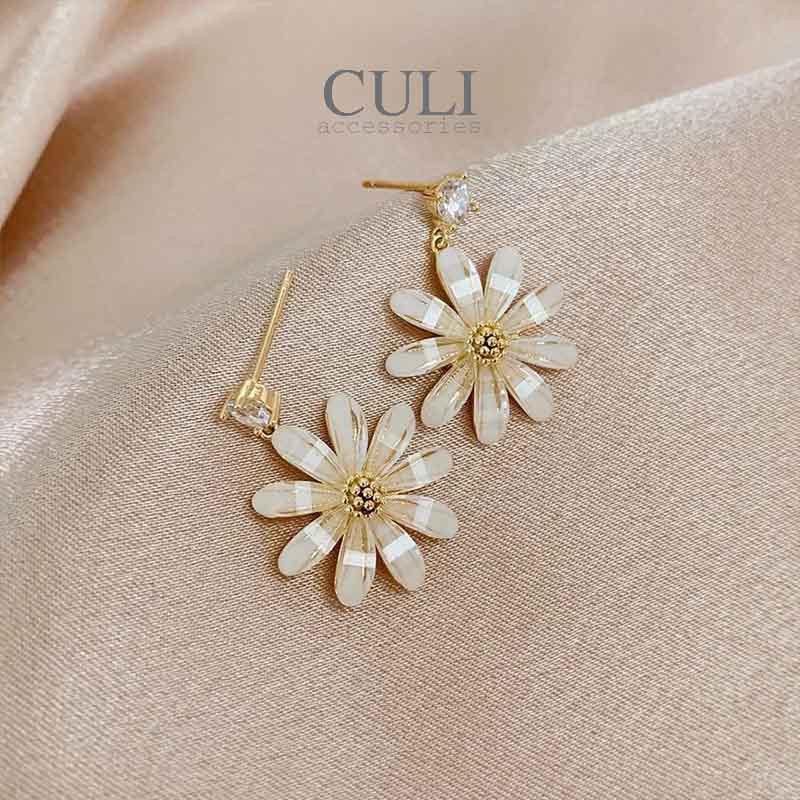 Khuyên tai hình hoa cúc xinh xắn HT663 - Culi accessories