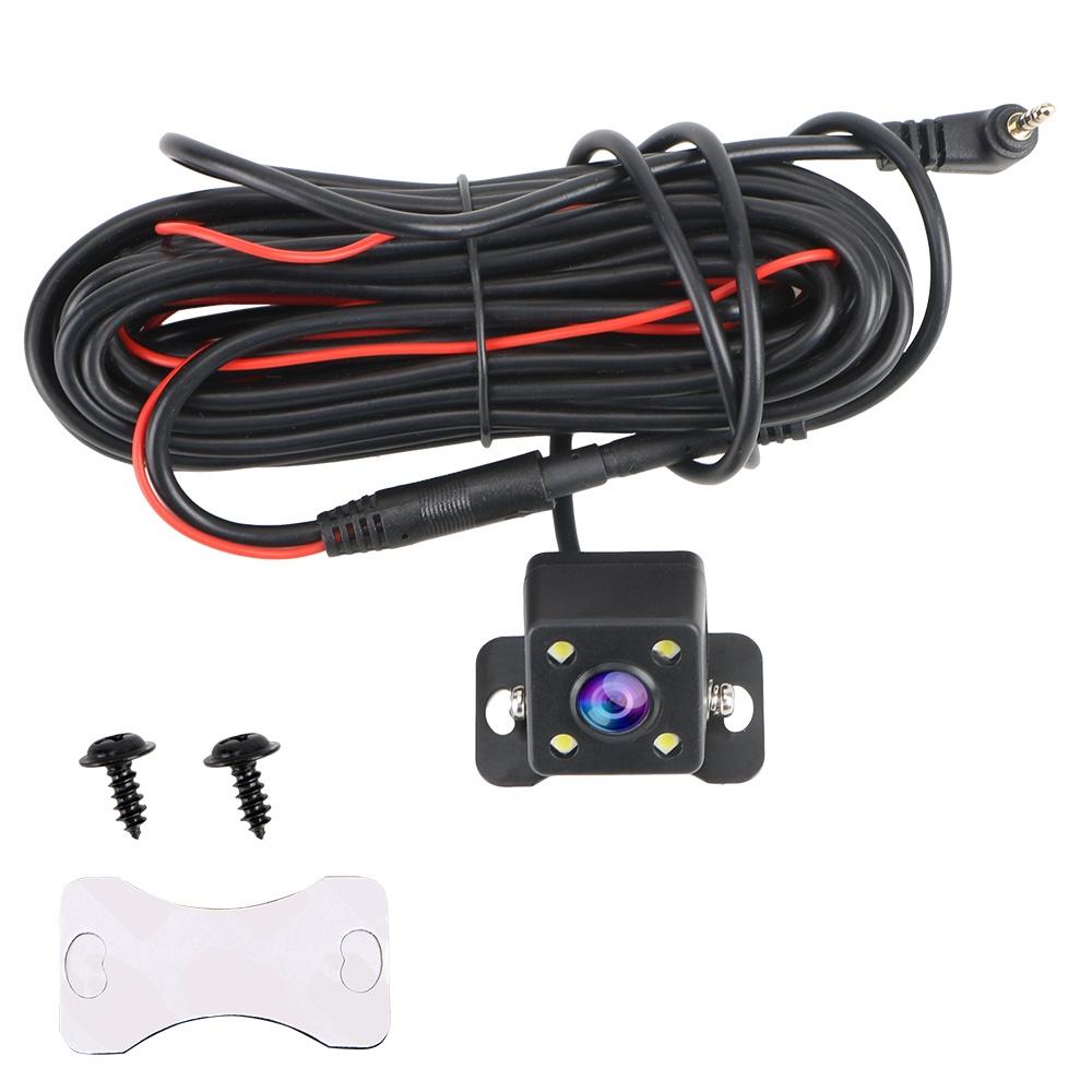Camera quan sát có đèn LED chống nước 2.5 mm chuyển động góc rộng 140 ° chức năng nhìn ban đêm dễ lắp đặt cho xe hơi