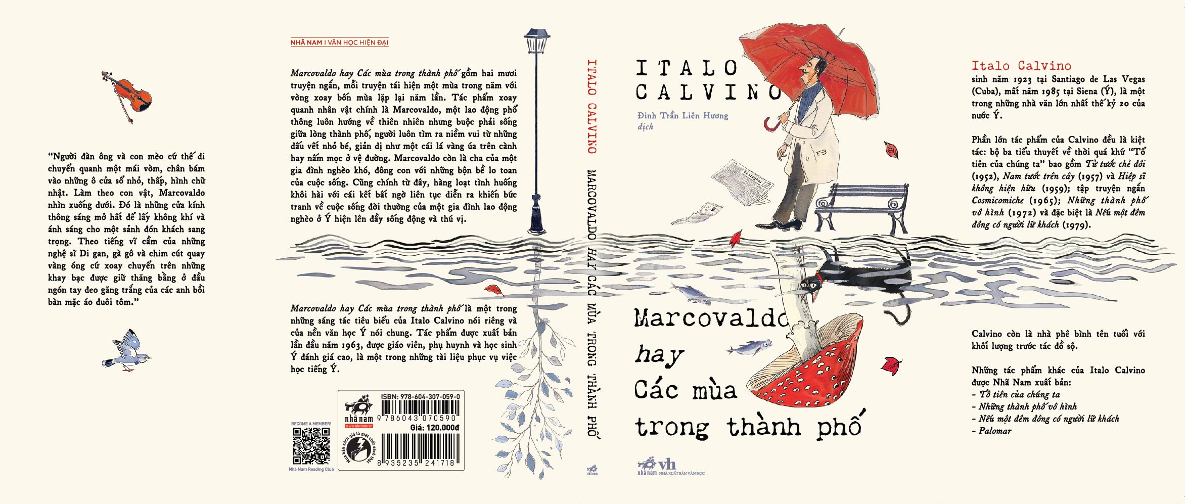 Sách - Marcovaldo hay các mùa trong thành phố (Italo Calvino) (Nhã Nam Official)