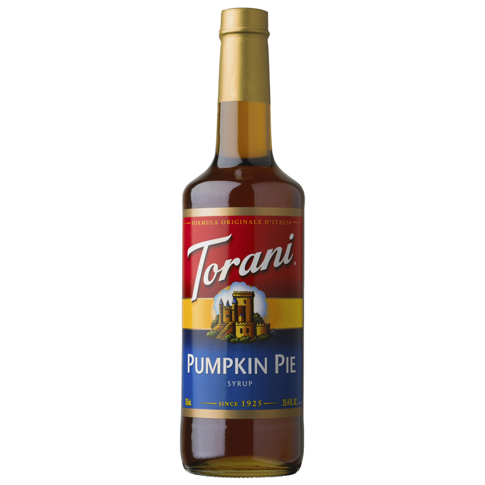 [DATE T10/2023] Siro Pha Chế Vị Bánh Bí Đỏ Torani Classic Pumkin Pie Syrup 750ml Mỹ