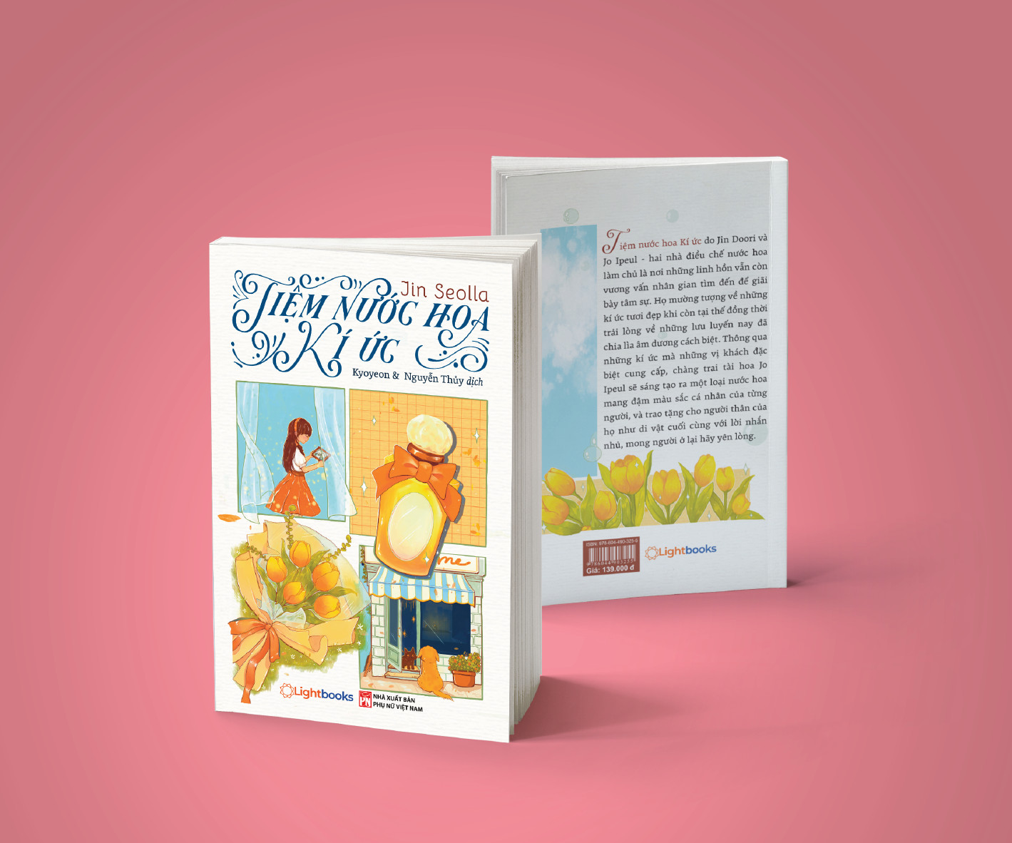 Sách - Tiệm Nước Hoa Ký Ức - Jin Seolla - Nhà xuất bản Phụ nữ Việt Nam &amp; Lightbooks
