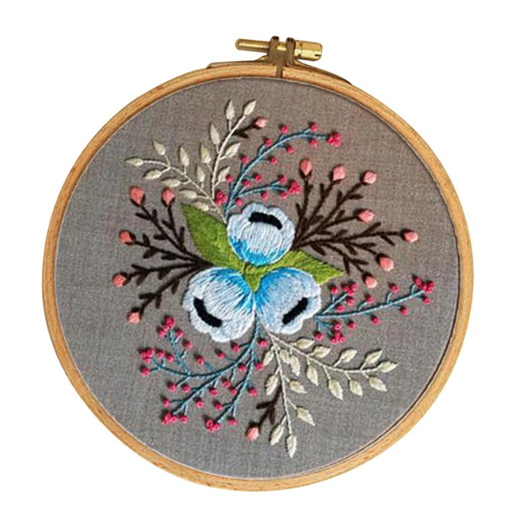 1 Set DIY Embroidery Starter Kits with Pattern Sewing Crafts for Beginner A3