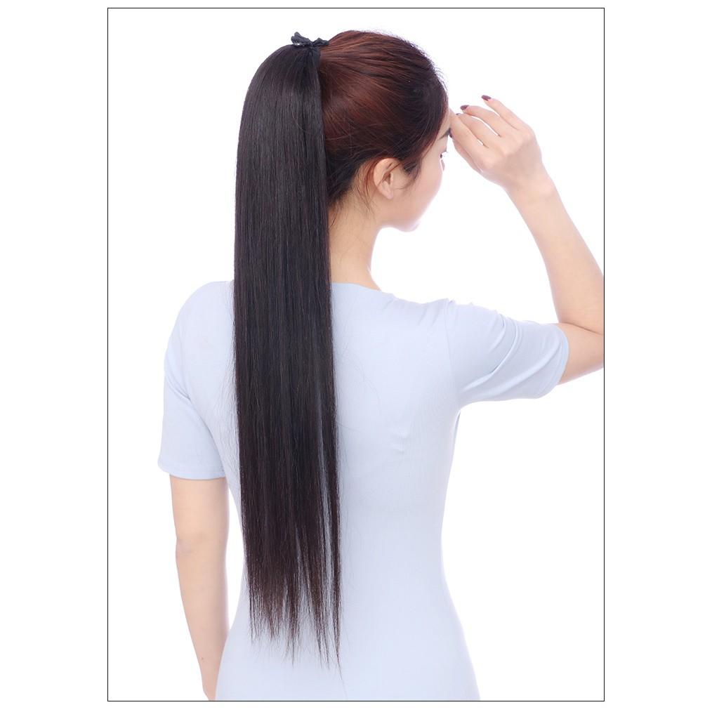 Tóc cột đuôi thẳng 60cm