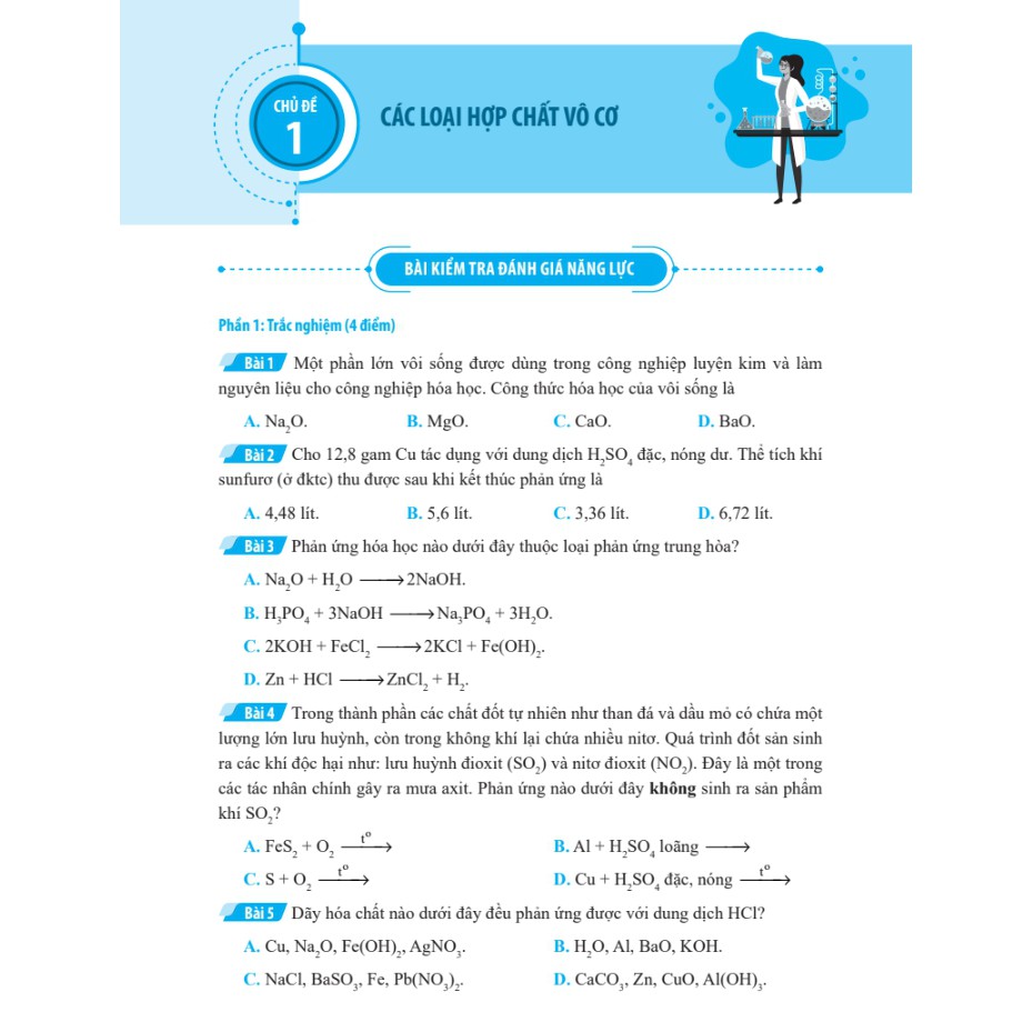 Sách - Tự học toàn diện Hóa học - Từ cơ bản đến nâng cao lớp 9