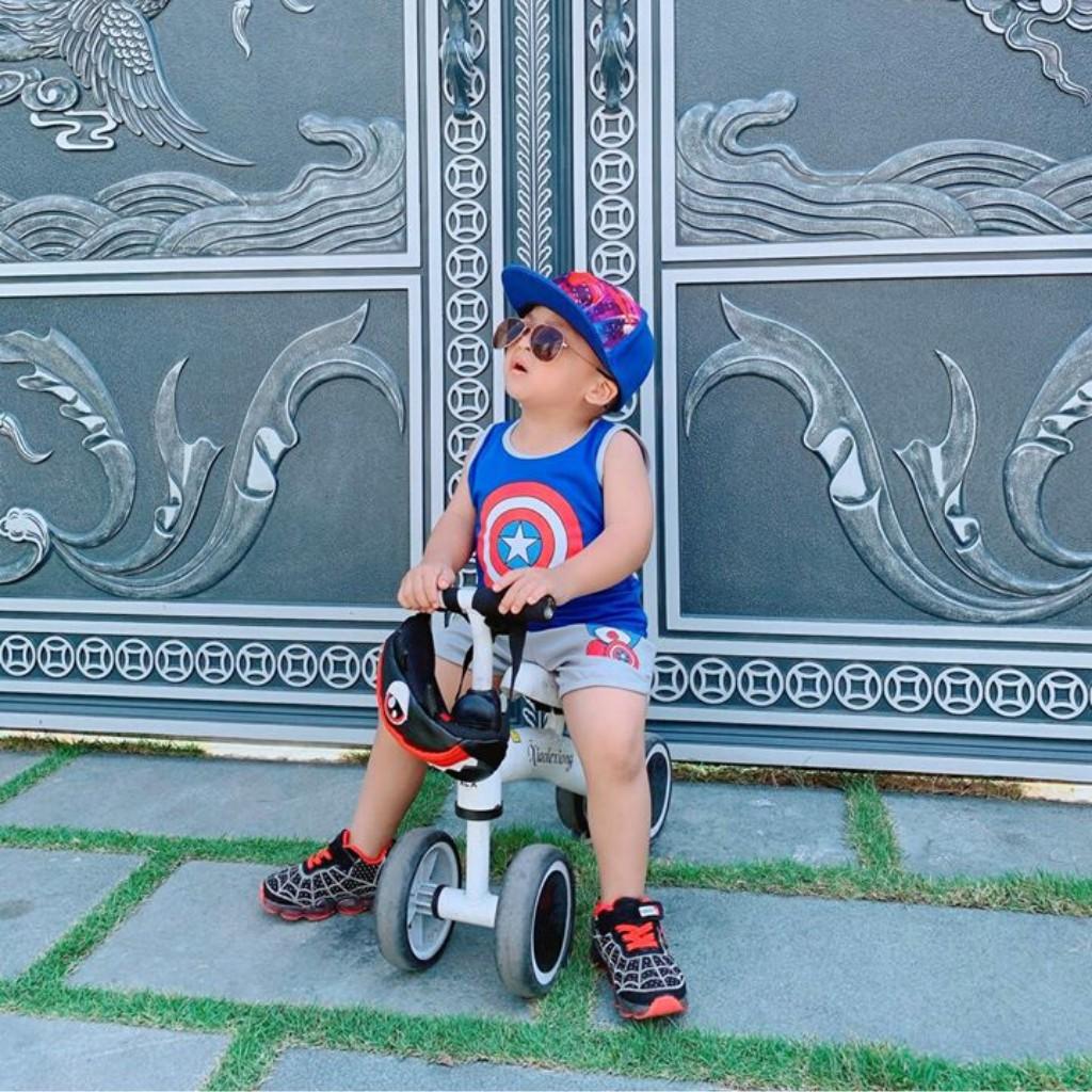 Bộ Đồ Cho Bé Trai - Bộ Siêu Nhân cho bé chât cotton cao cấp co giản 4 chiều thấm hút mồ hôi tốt