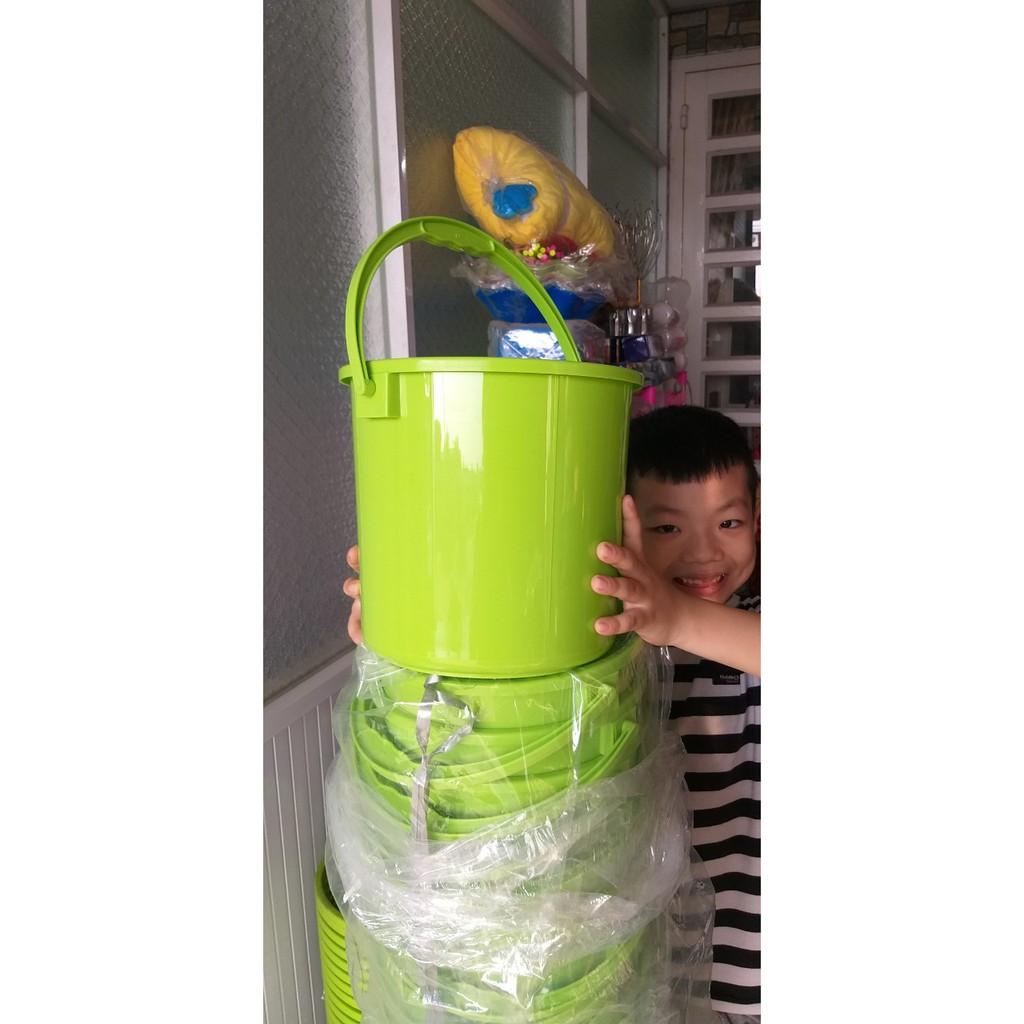 Xô 8 Lít- Không nắp Nhựa Cao Cấp Tân Lập Thành