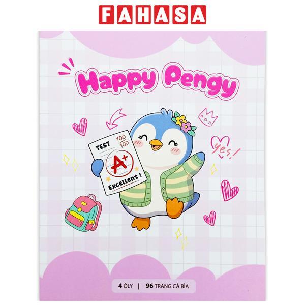 Tập Học Sinh Pengy's Diary - 4 Ô Ly Vuông - 96 Trang 100gsm - The Sun - Happy