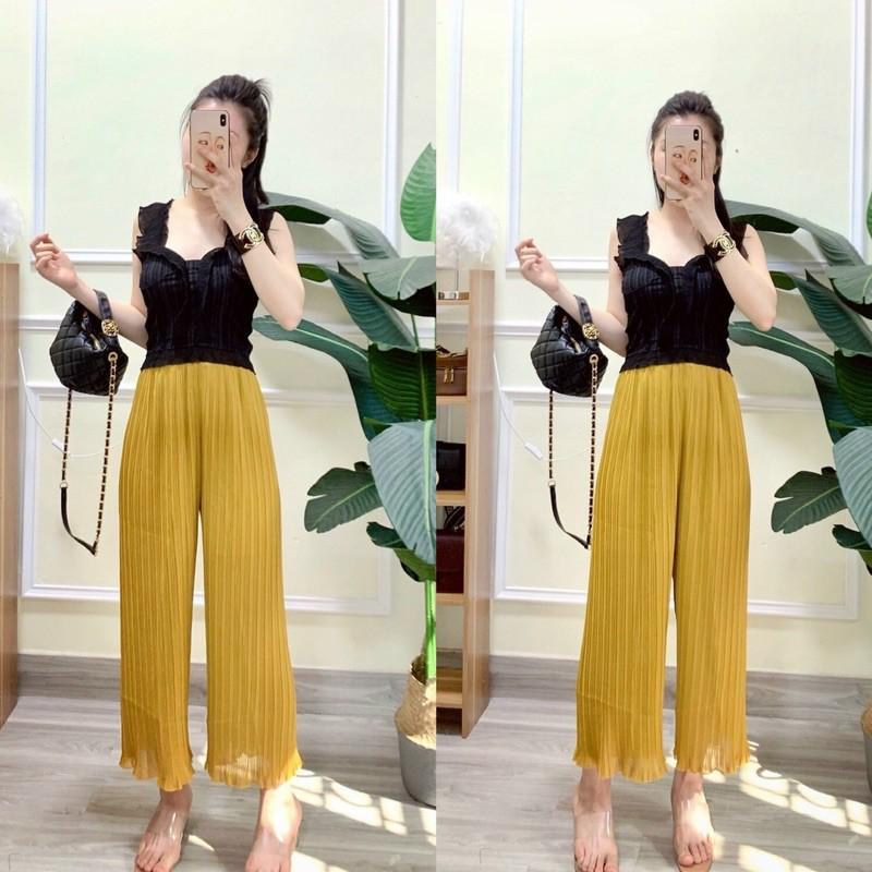 Quần suông ống sớ dập ly hàng qc