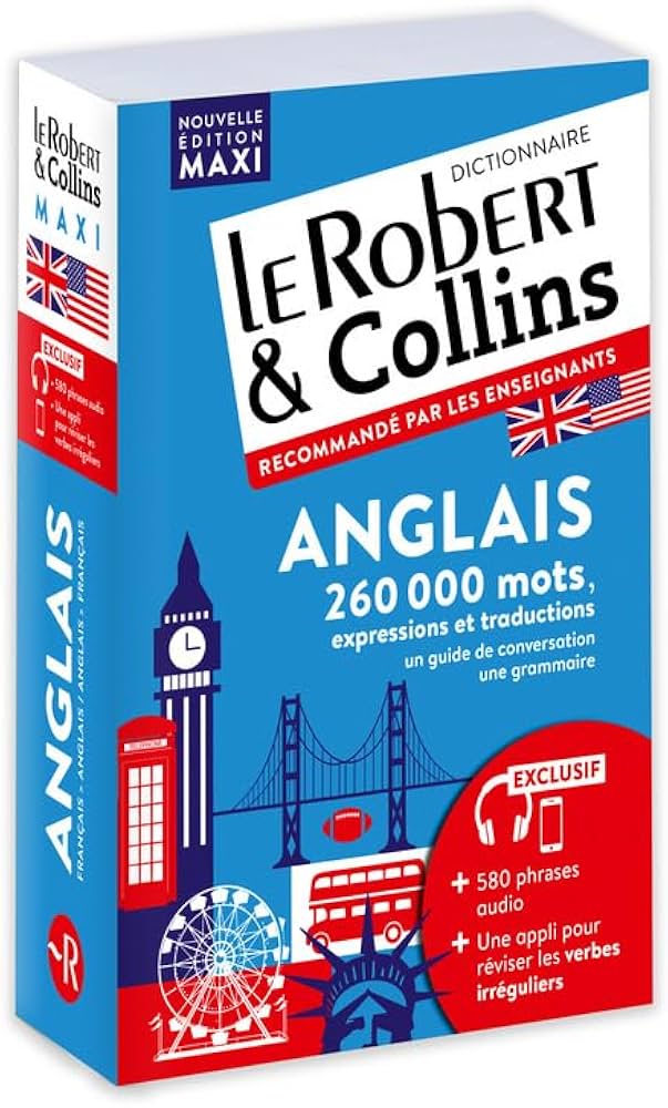Từ điển tiếng Pháp LE ROBERT & COLLINS MAXI ANGLAIS