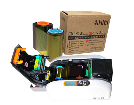 Ribbon mực in thẻ màu YMCKO HiTi 87.R0A09.19X