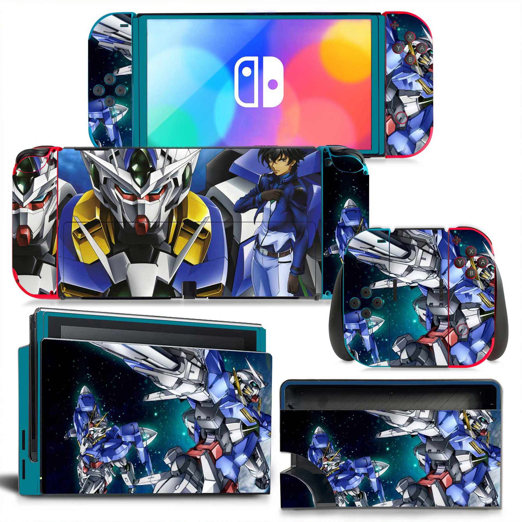 tấm dán Skin dành cho nintendo switch oled dán decal full body Switch Oled