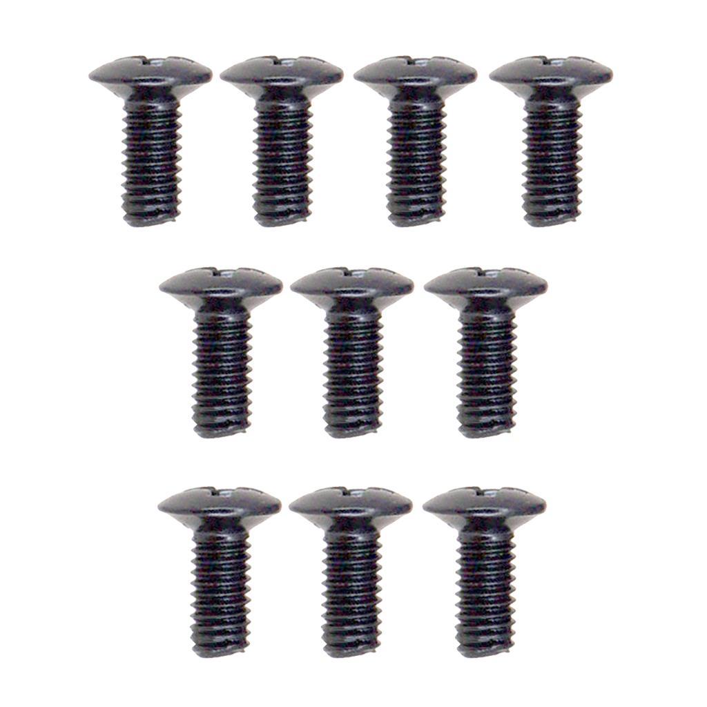 2-6pack 10Pcs Switches Screws Tuners Gear Machine Heads Mounting Screws Parts