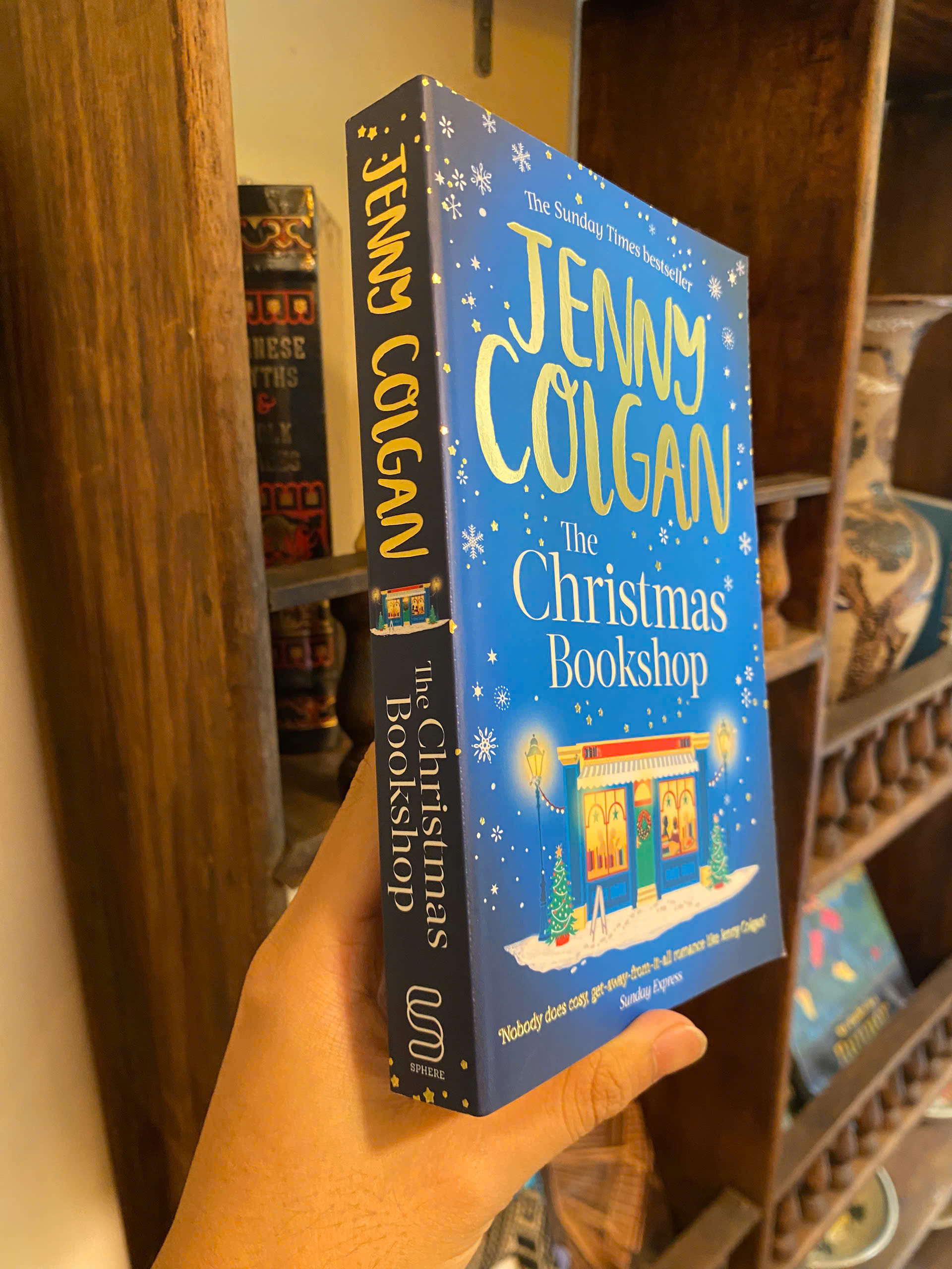 Sách - The Christmas Bookshop: A Cosy and Uplifting Festive Romance by Jenny Colgan / Sách Ngoại văn