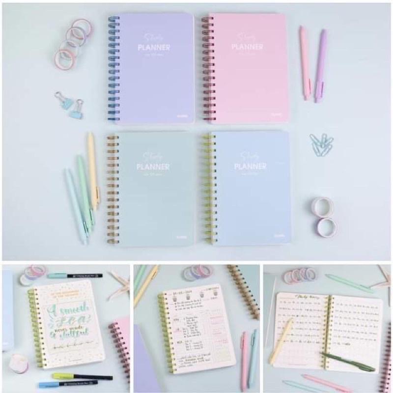 Sổ kế hoạch Planner 100 ngày Klong ;Giấy siêu dày,lò xo kép A5 MS: 946