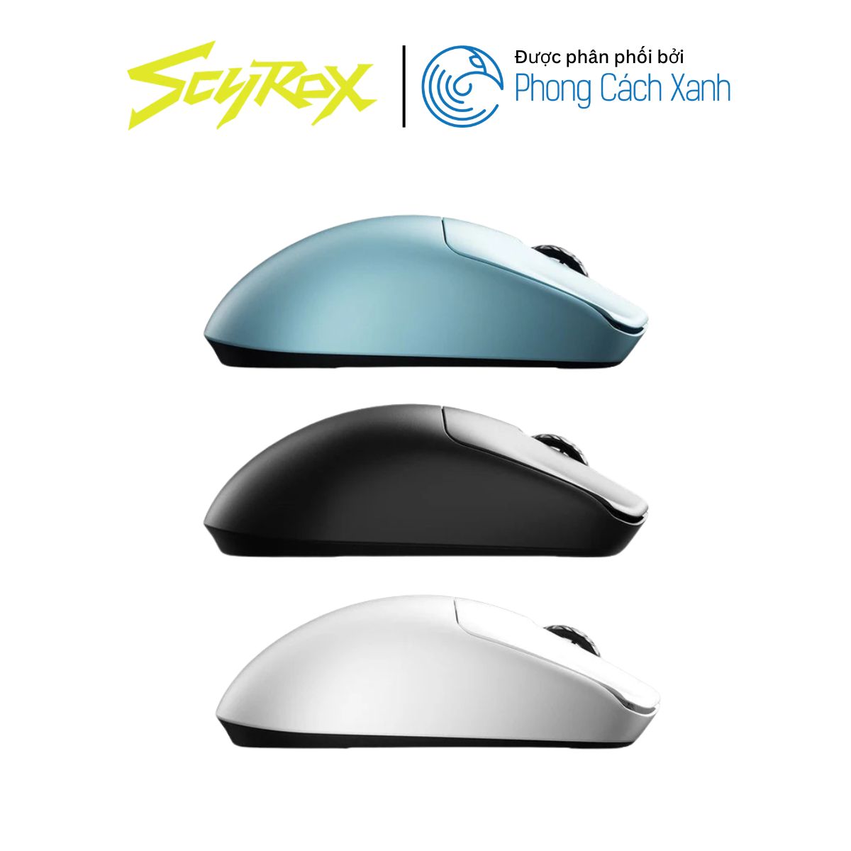 Chuột không dây siêu nhẹ Scyrox V6 - Đi kèm dongle 8K - Hàng Chính Hãng