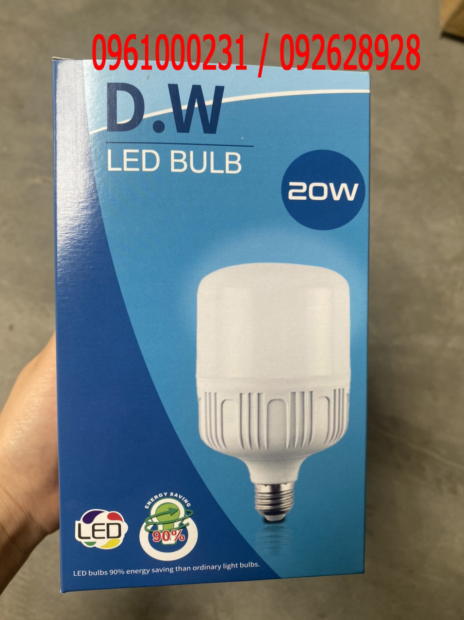 Bóng Đèn led Trụ nhựa 30W (Ánh sáng trắng, tiết kiệm điện)