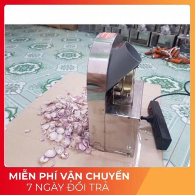 Máy thái hành tỏi điện thái cực nhanh
