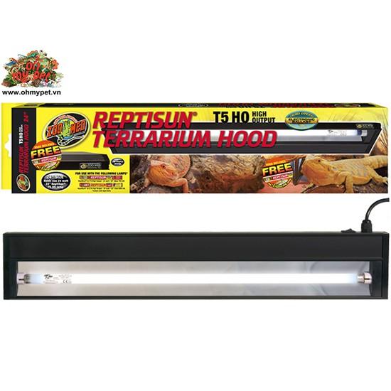 Chụp đèn Reptisun Terrarium Hood - ZooMed thích hợp dùng cho các chuồng có kích thước dài