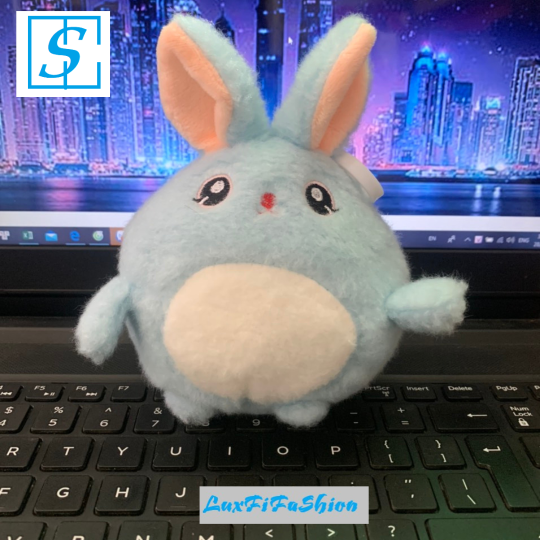 Móc Khóa thỏ béo siêu cute,móc khóa cài túi siêu đáng yêu MÃ: FSR836