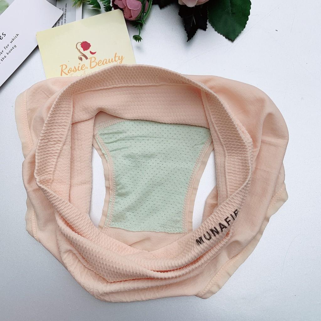 Quần lót gen bụng nhẹ, quần lót cạp cao định hình vòng eo Munafie siêu co giãn QGB/135