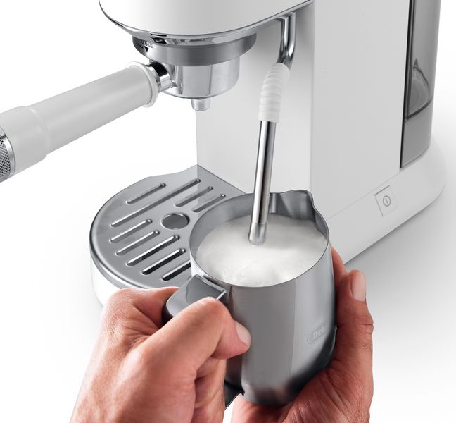 Máy pha cà phê espresso DeLonghi Dedica Duo EC890.WI - Hàng Chính Hãng