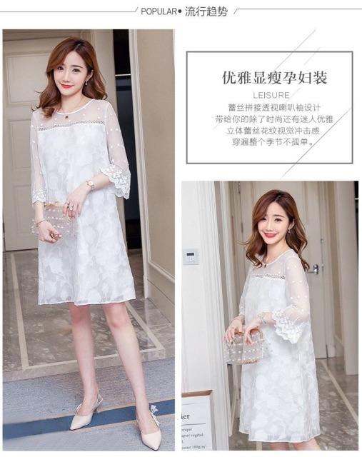 ĐẦM BẦU REN CAO CẤP