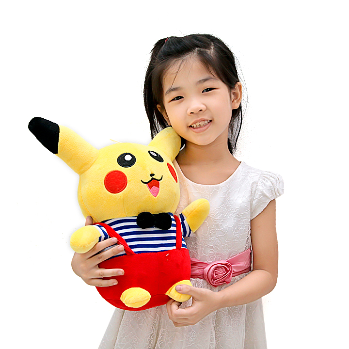 Gấu bông picachu mặc áo 45cm