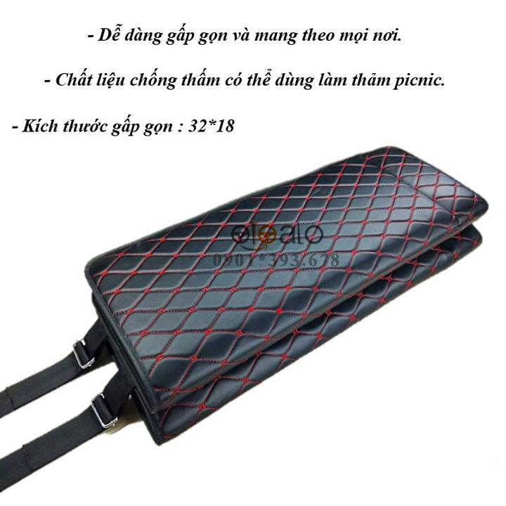 Giường đệm da xe ô tô Toyota Fortuner PU cao cấp - OTOALO
