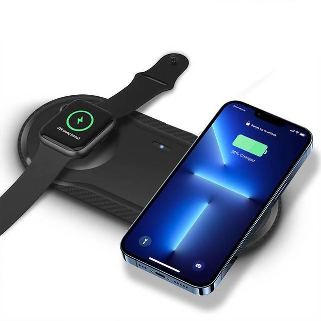 3 trong 1 cho iPhone 14 Pro Max/13/12Pro/11/xs/Fast Wirelet không dây sạc nhanh cho Apple Watch 8/7 cho AirPods 3 Pro