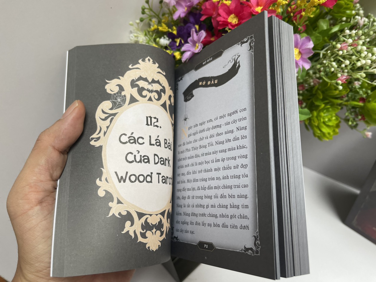 DARK WOOD TAROT - Abigail Larson - Vân Anh - Asbooks - NXB Thế Giới.