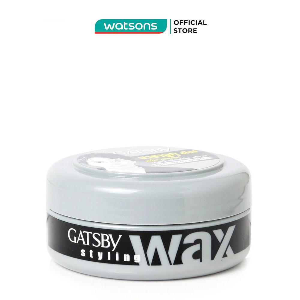 Wax Tóc Gatsby Mat &amp; Hard Đen 25g